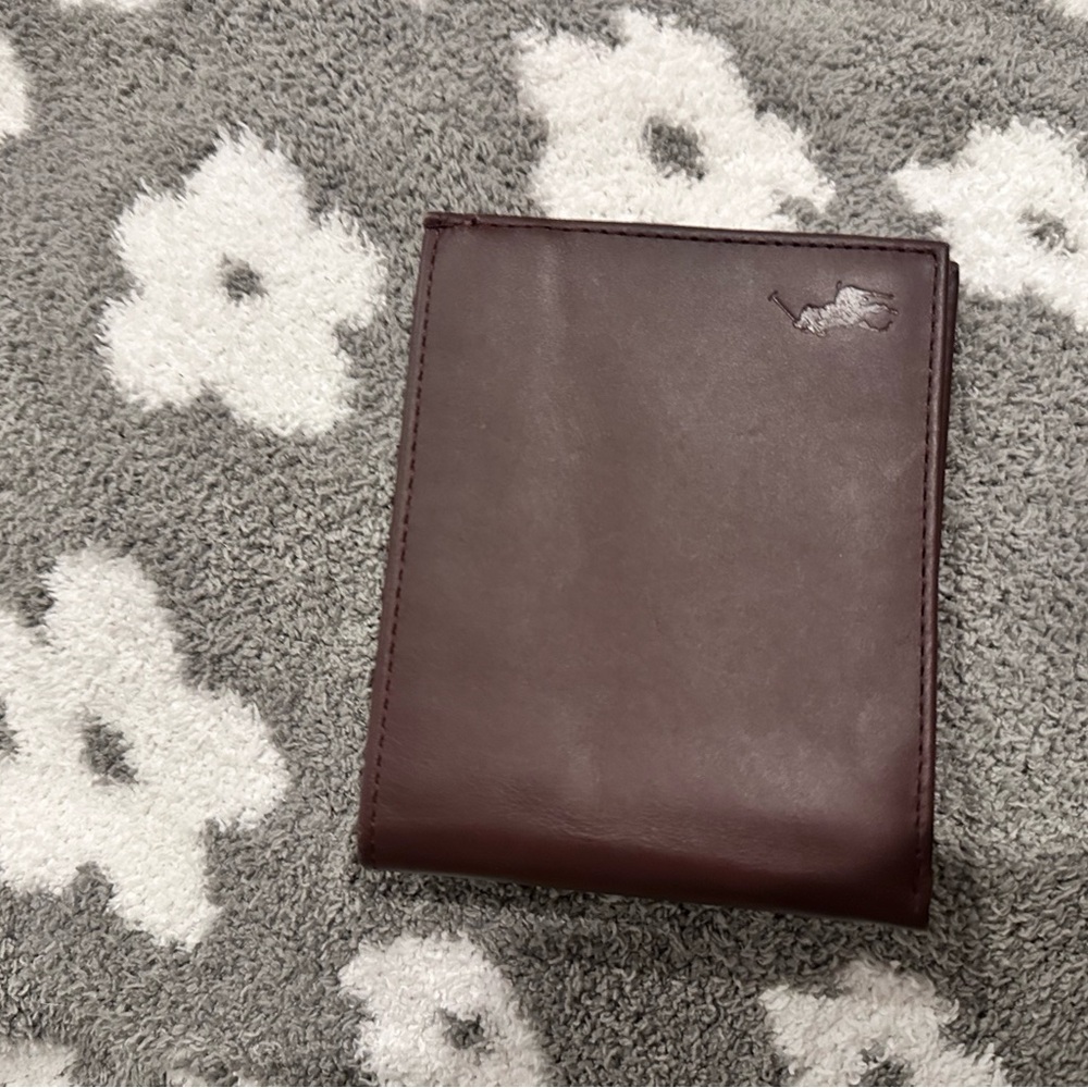 Ralph Lauren Brown Leather Wallet